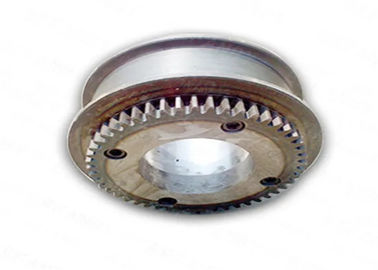 50 T Crane End Carriage Wheel مع ZG55 Wheel Materail Pakced في حالة الخشب الرقائقي